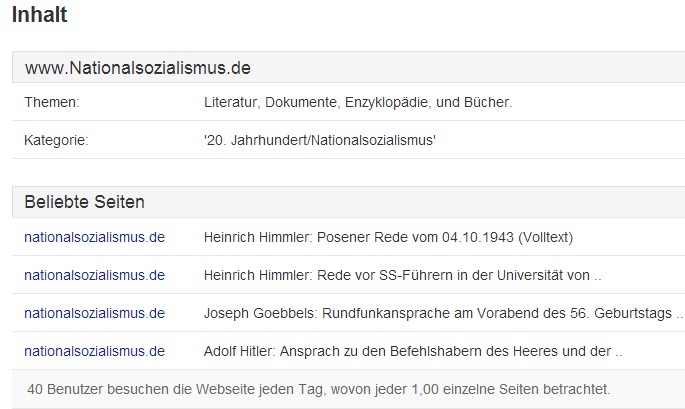nationalsozialismus de Inhalt